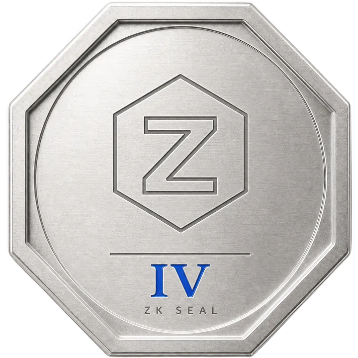 ZK Seal badge, locked